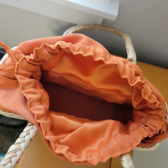 VTG Tommy Bahama Lined/Woven Handbag. Excellent Condition! So Cute! Year Round! - Picture 4 of 5